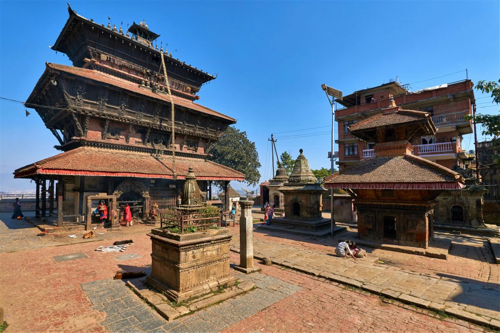 Hoogtepuntenreis Nepal – tempel in Kirtipur