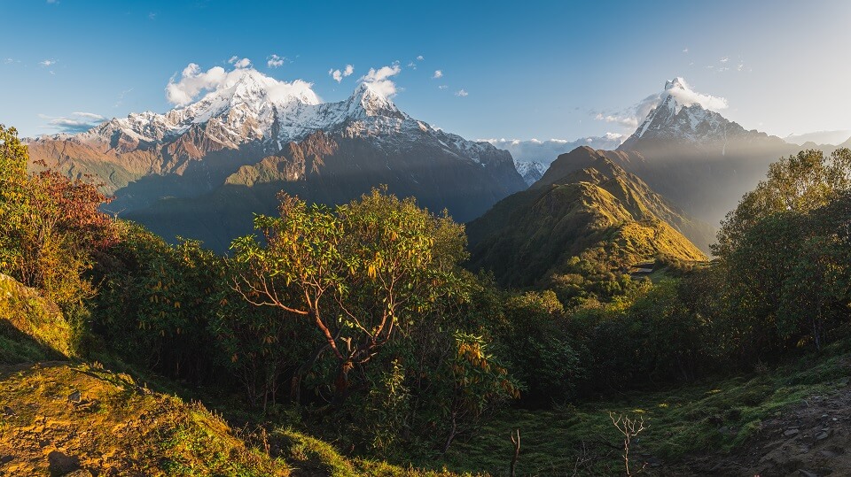 Mardi Himal trekking – schitterend uitzicht tijdens de trekking