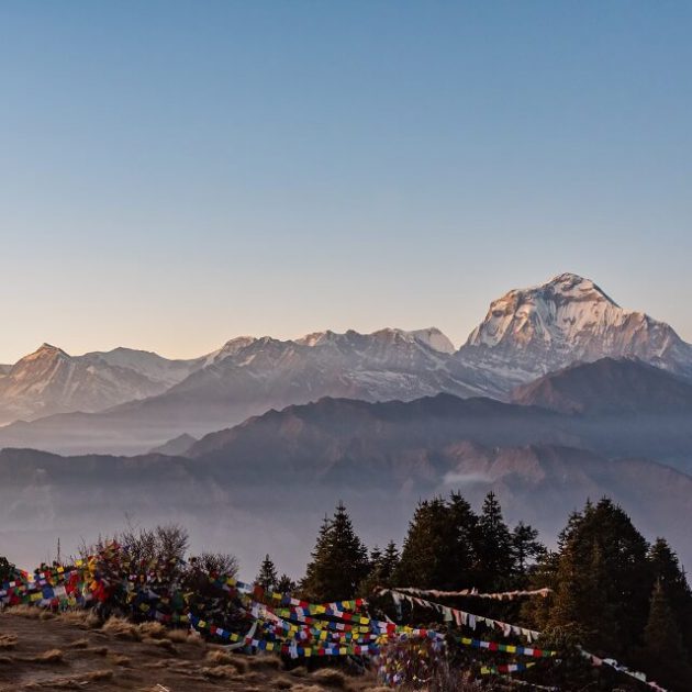 Poon Hill trek : zonsopgang