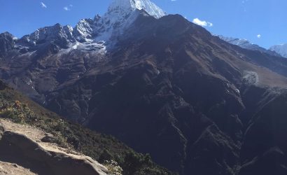 Everest trail - zicht tijdens de Sherpa Culture trek