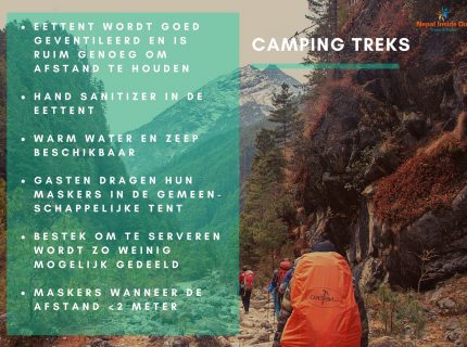 Health en safety richtlijnen in Nepal – camping trekking