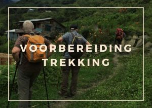 Voorbereiding voor trekking in Nepal