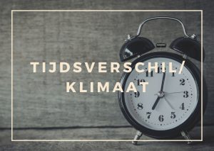 Tijdsverschil en klimaat in Nepal