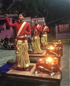 Ayaarti ceremony near Phewa Lake